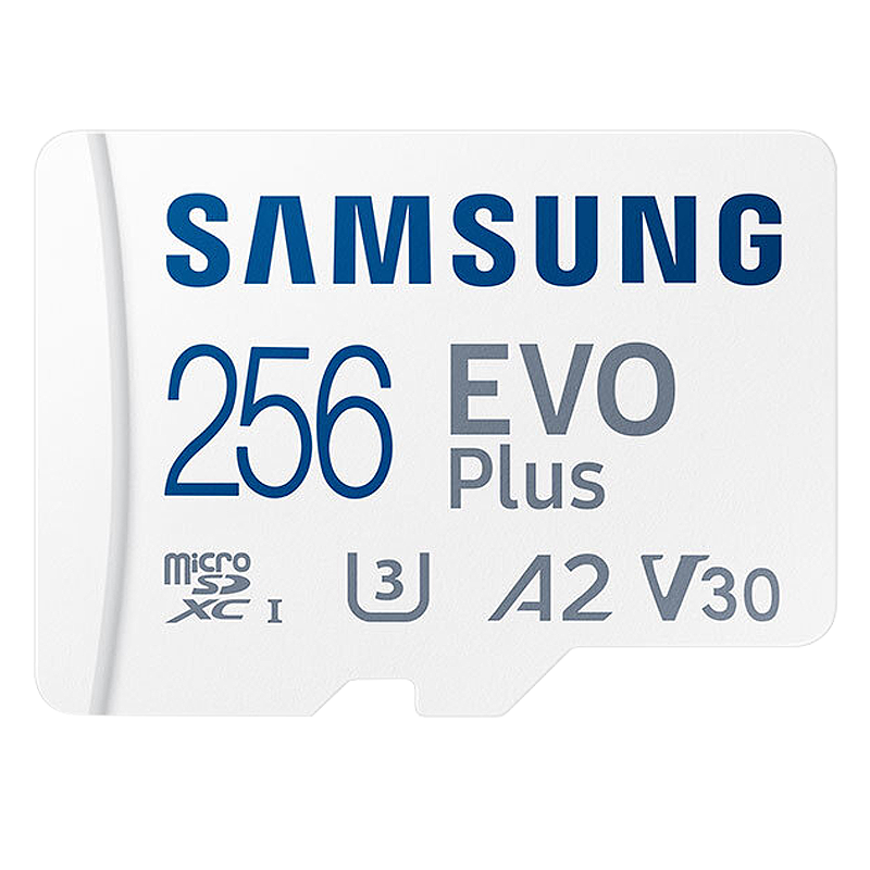 三星（SAMSUNG）高速内存卡 行车记录仪监控摄像头无人机switch手机平板高速TF存储卡 EVO PLUS 白卡 256G