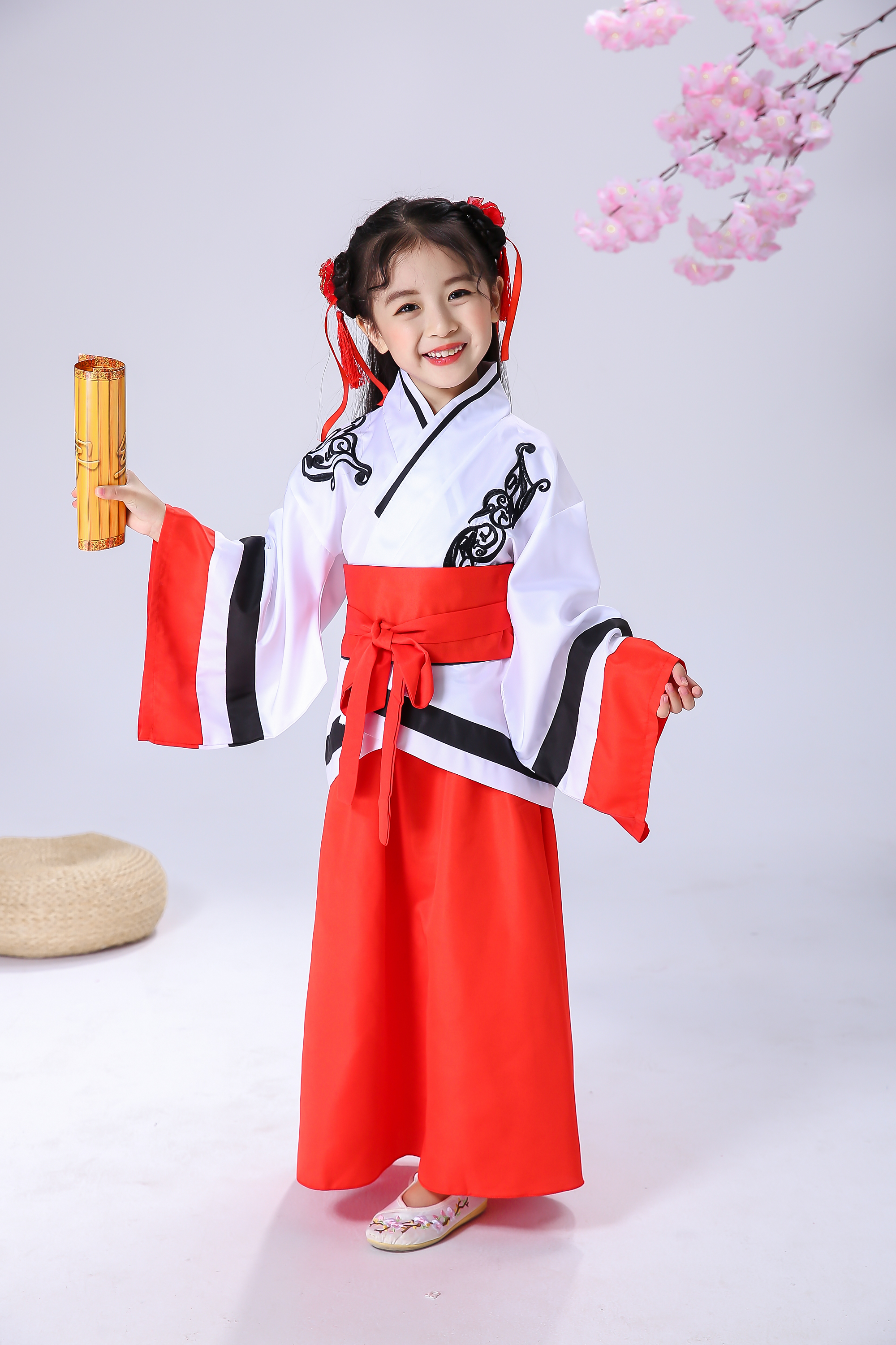 汉立儿童汉服古装服装男女童弟子规民族风服中华孝道国学服三字经演出