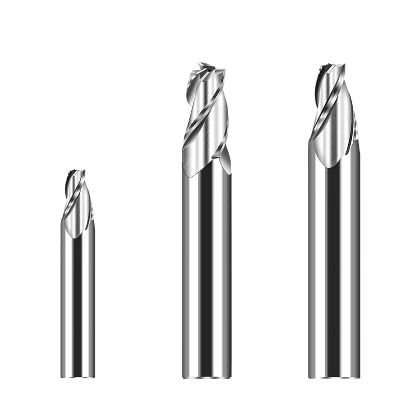 phylina 钨钢锥度铣刀硬质合金斜度刀1-8*0.5度1度1.