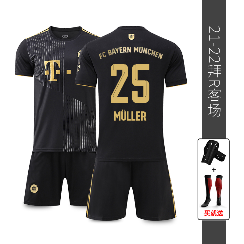 定制拜仁慕尼黑球衣罗本穆勒莱万球衣定制 21
