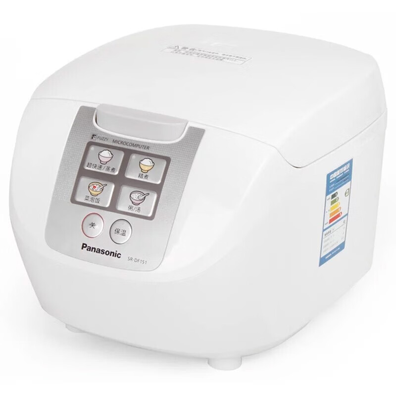 松下(panasonic)sr-df151电饭煲 df系列一键通 超快煮 精煮 菜泡饭 粥