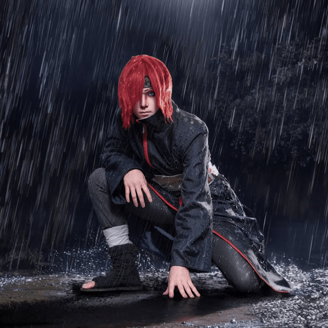 班达熊火影忍者cos服周边cosplay晓创生青年长门弥彦小南晓组织万圣节