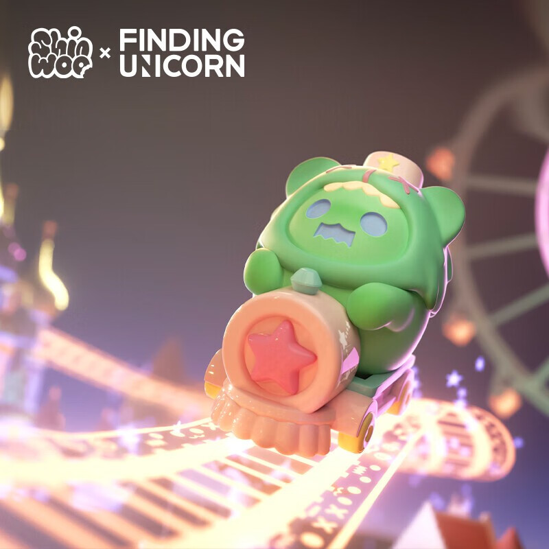寻找独角兽shinwoo午夜乐园系列盲盒潮玩手办可爱公仔摆件情人节礼物