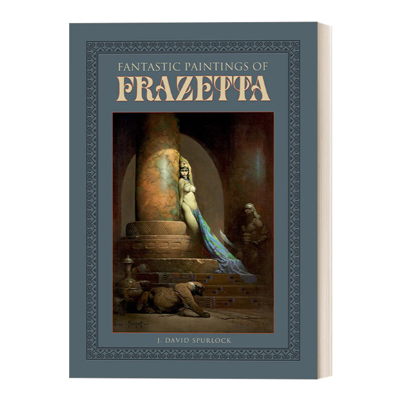 英文原版 Fantastic Paintings of Frazetta 弗雷泽塔大师幻想画集 精装艺术画册 西方幻想类插画 奇幻绘画 英文版 进口英语书籍怎么样,好用不?