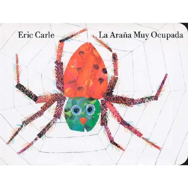【预订】la arana muy ocupada 英文原版