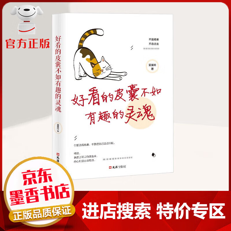 【特价专区】好看的皮囊不如有趣的灵魂 不畏将来 不念过去 有态度 观点 深度的正能量作品 心理学书籍