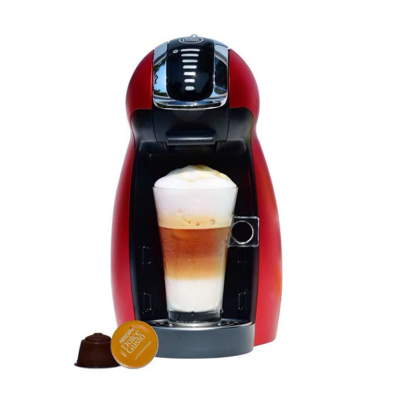 DOLCE GUSTO雀巢多趣酷思胶囊咖啡机DOLCE GUSTO 9771 Genio小企鹅 全自动 红色咖啡机
