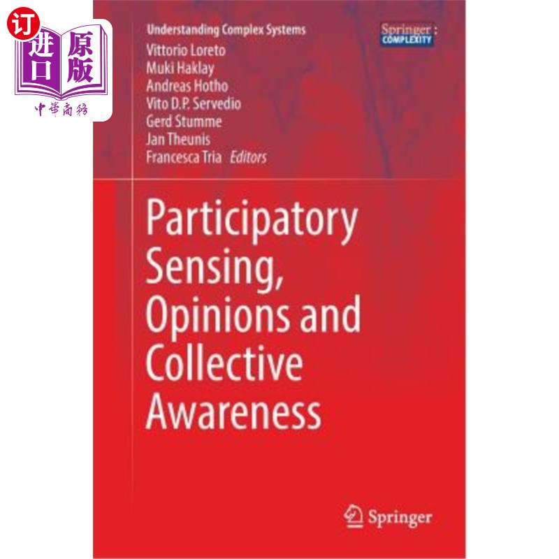 海外直订participatory sensing, opinions and collective awareness