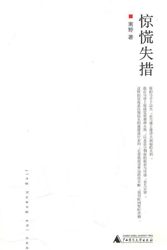 惊慌失措【正版图书,放心购买】