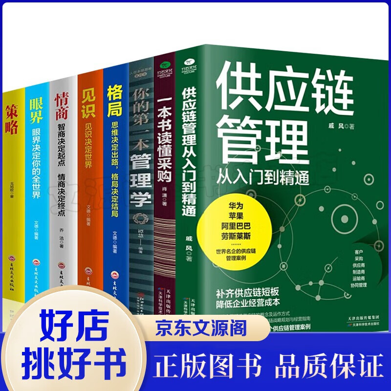 全8册 供应链管理从入门到精通+一本书读