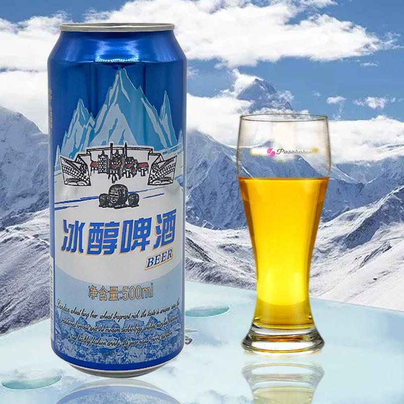 雪花啤酒生啤8度500ml*12罐听装大罐整箱易拉罐啤酒 冰醇啤酒12罐