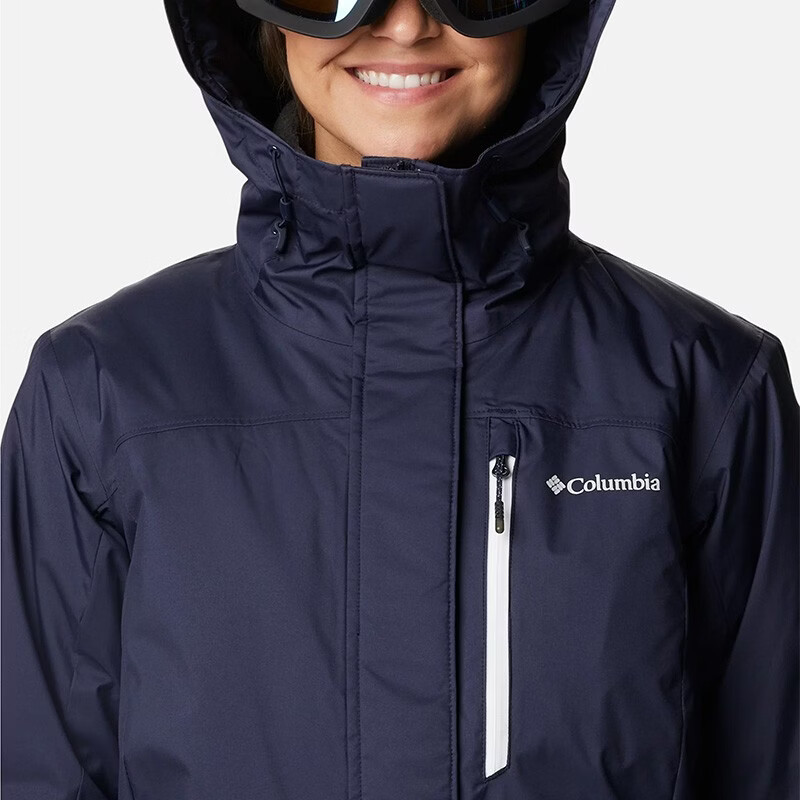 columbia哥伦比亚外套女户外防水防风连帽夹克外套滑雪服wr8045472m