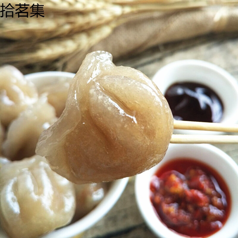 弘美干汕尾特产小吃特产小米 番薯粉饺 饺子地瓜粉海丰小吃小米500g