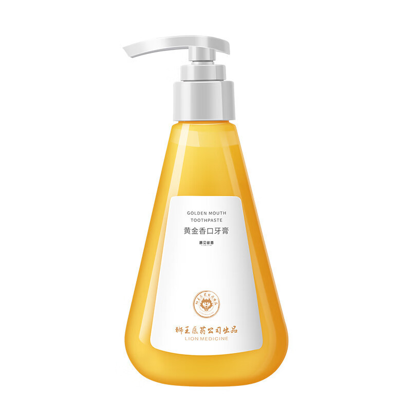 约肤遇见留香黄金香口牙膏按压式牙膏黄金因子牙膏 遇见留香黄金牙膏