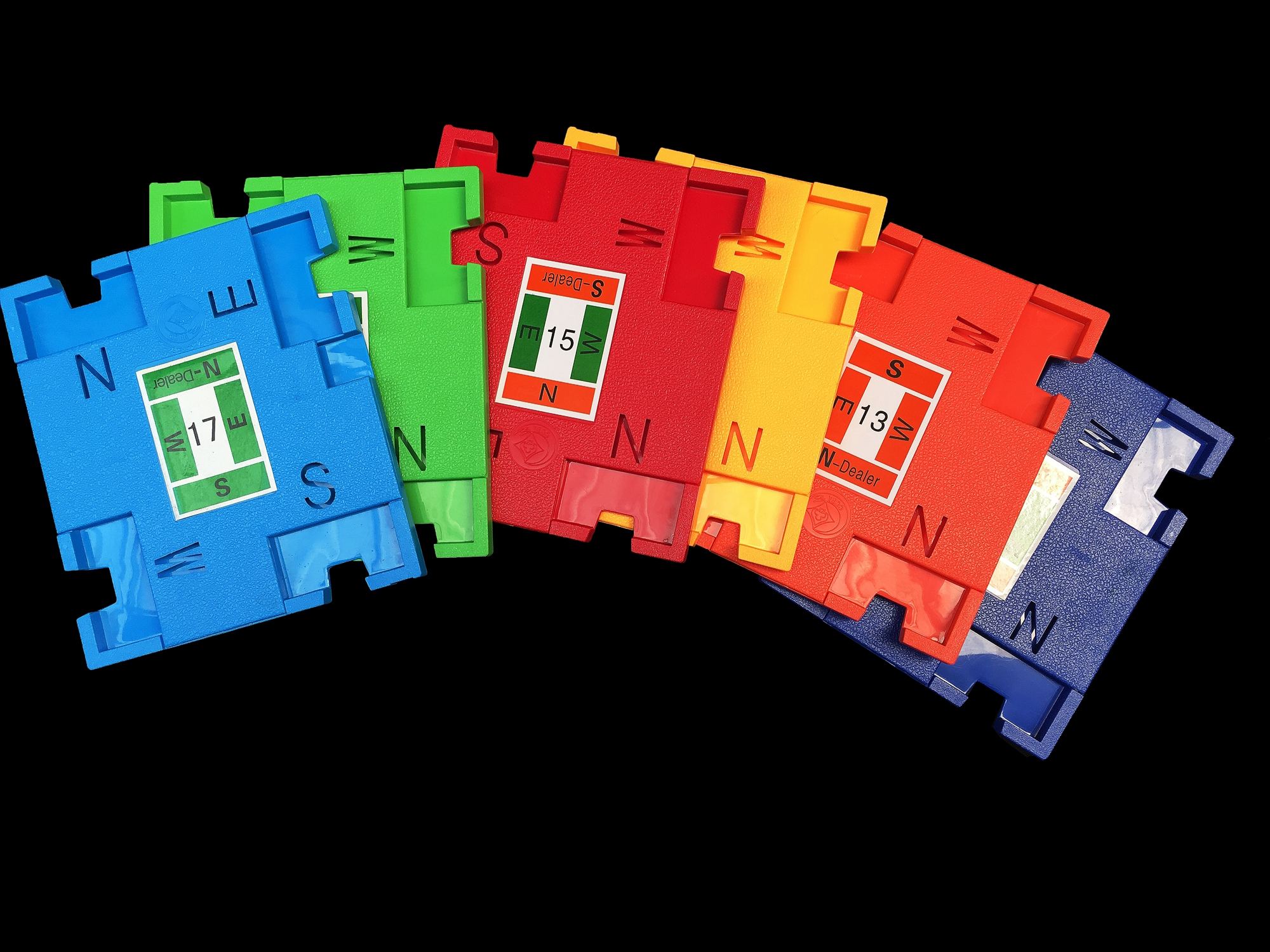 霜魄【首单立减】桥牌用具初学三件套学生用桥牌 方牌套1个   桥牌牌