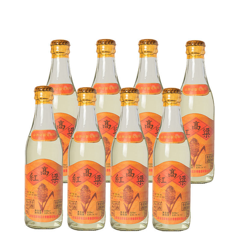 山西红高粱白酒 1994年山西红高梁酒53度陈年老酒纯粮食白酒整箱库存