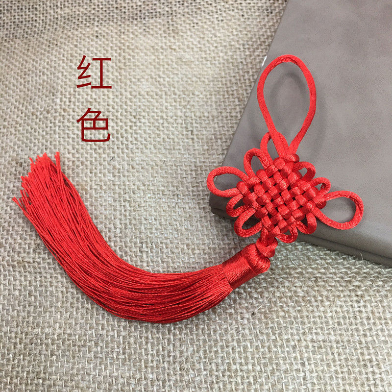 可狄手工编制小号中国结挂件5号6盘结成品饰品汽车挂件配饰装饰 六盘