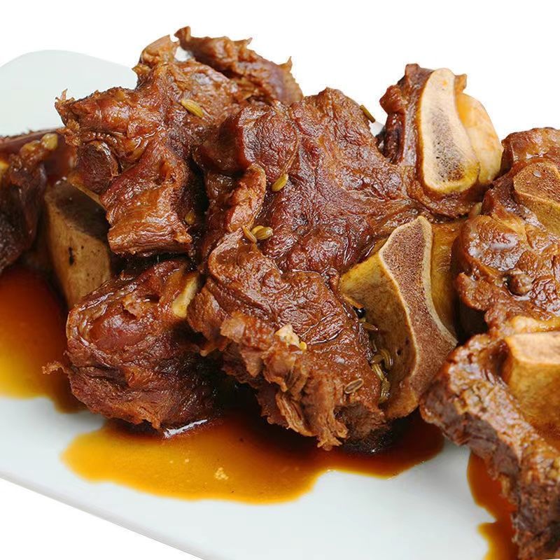 禧客鲜新鲜美味牛脊骨牛骨头批发带肉牛蝎子新鲜脊骨冷冻龙骨熬汤 3斤