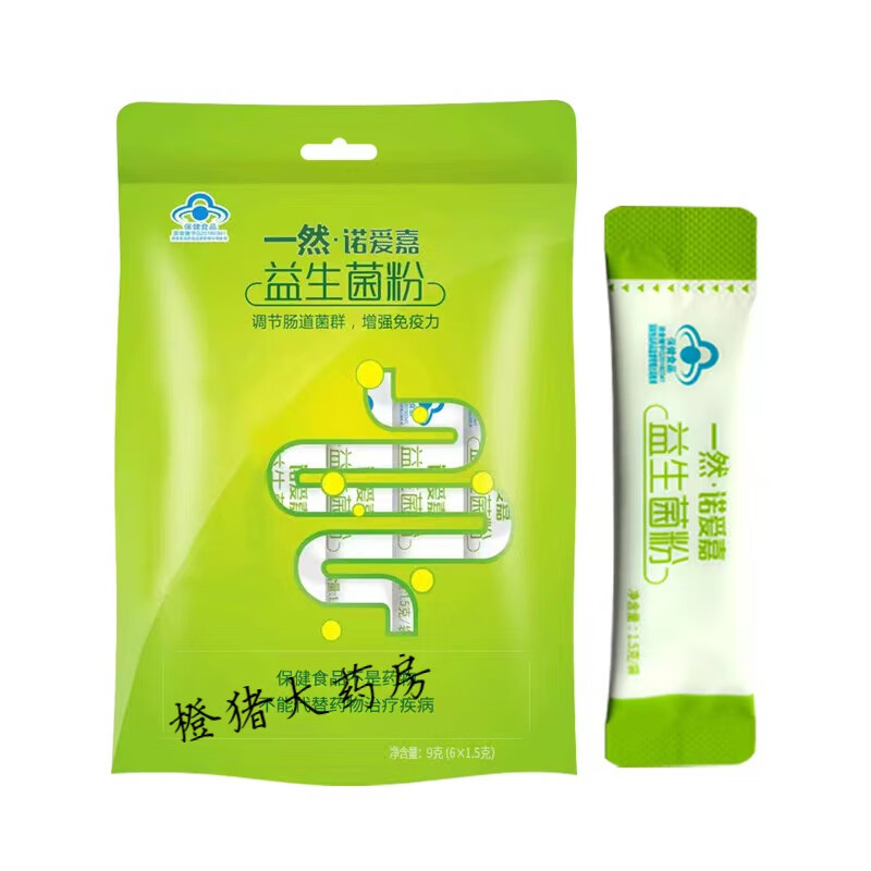 诺爱嘉牌一然益生菌粉菌群 诺爱嘉牌一然益菌粉菌群36/3克诺爱嘉益菌
