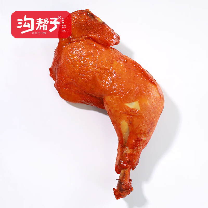 沟帮子【79元任选5件】熏味小食拼盘鸡肝鸡心鸡翅尖鸡胗厂家直发 熏鸡腿120g*2