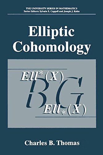 预订 elliptic cohomology