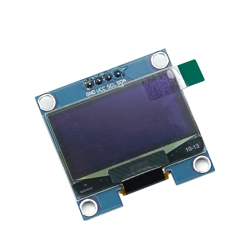 3英寸 白色 4p引脚 128*64液晶屏 iic接口