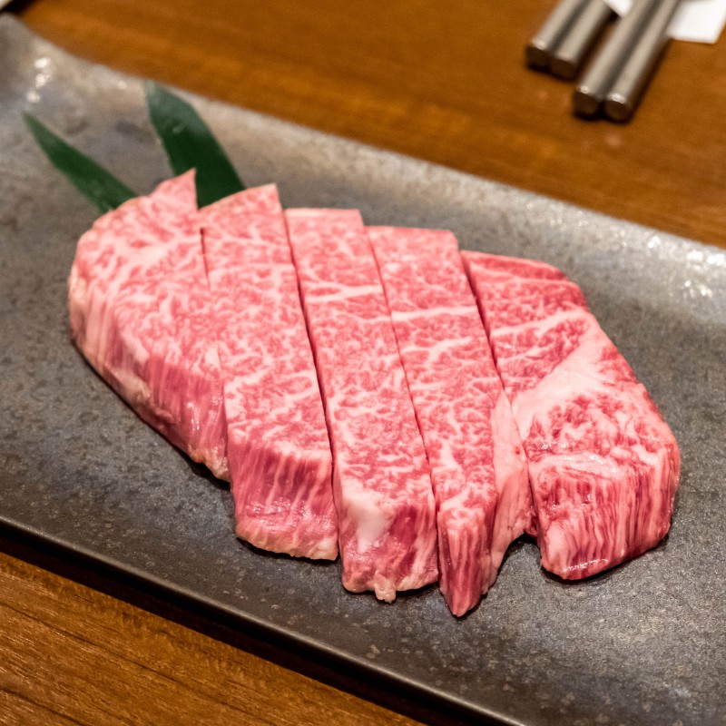 雪花牛肉澳洲m12纯种和牛西冷新鲜原切日本神户a5雪花牛排