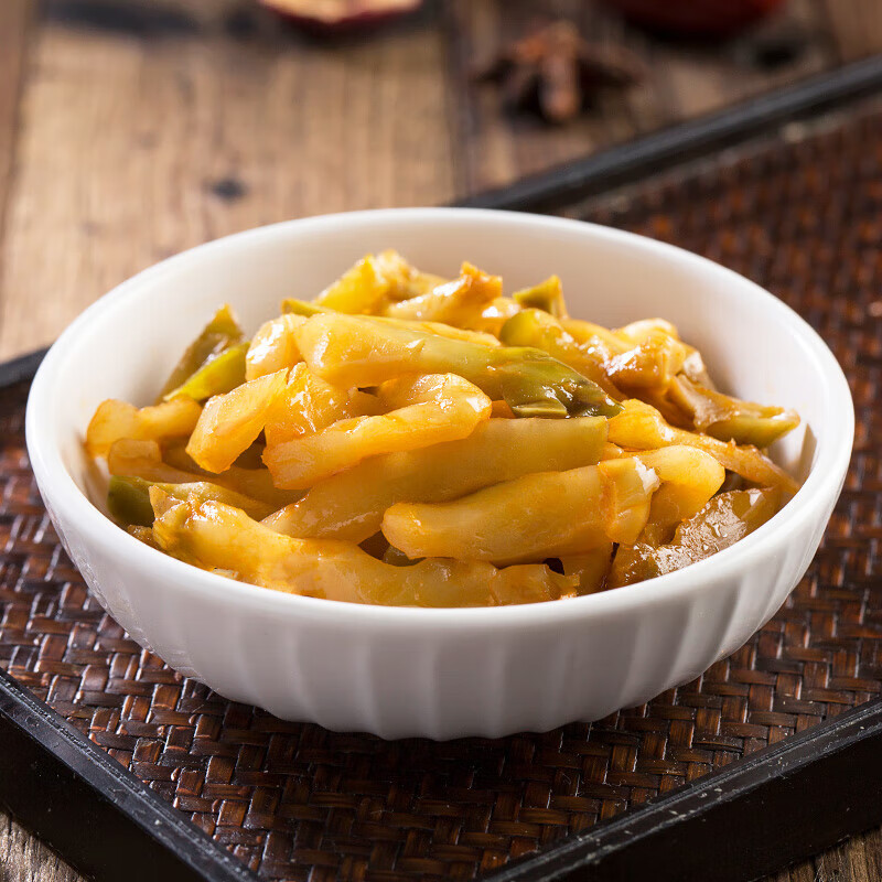 备得福浙江榨菜清淡榨菜小包装下饭菜咸菜佐餐 不辣16g*30袋