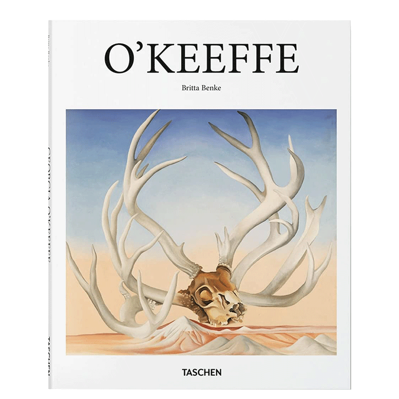 现货包邮 TASCHEN英文原版 O’Keeffe 欧姬芙 绘画艺术作品集 被誉为美国毕加索的女性艺术家 O’Keeffe 欧姬芙艺术画册