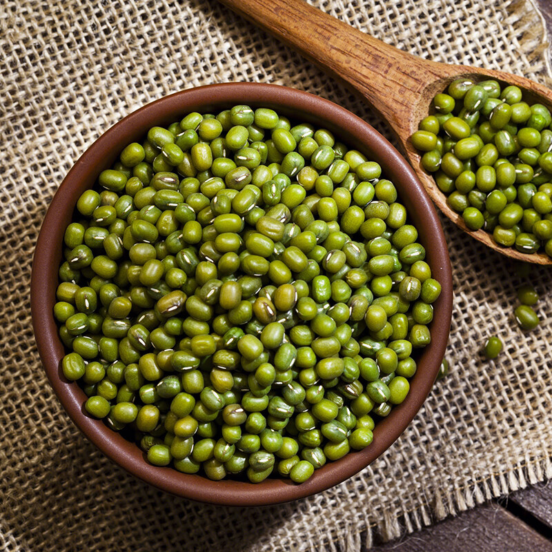 珍主角云南绿豆500g 杂粮农家自种打豆浆原料可发芽绿豆汤粗粮 云南小