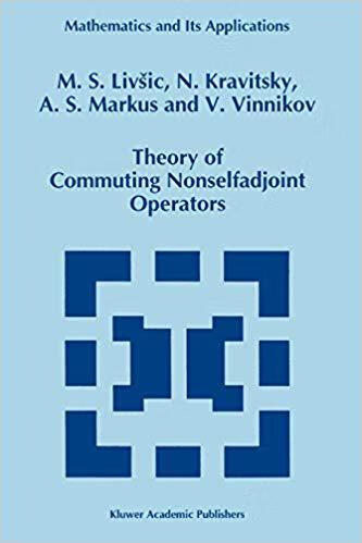 预订 theory of commuting nonselfadjoint operators