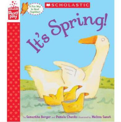 英文原版 its spring! (a storyplay book)角色互动书:春天来了