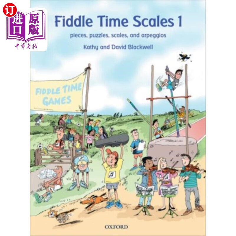 海外直订fiddle time scales 1 小提琴时间尺度1
