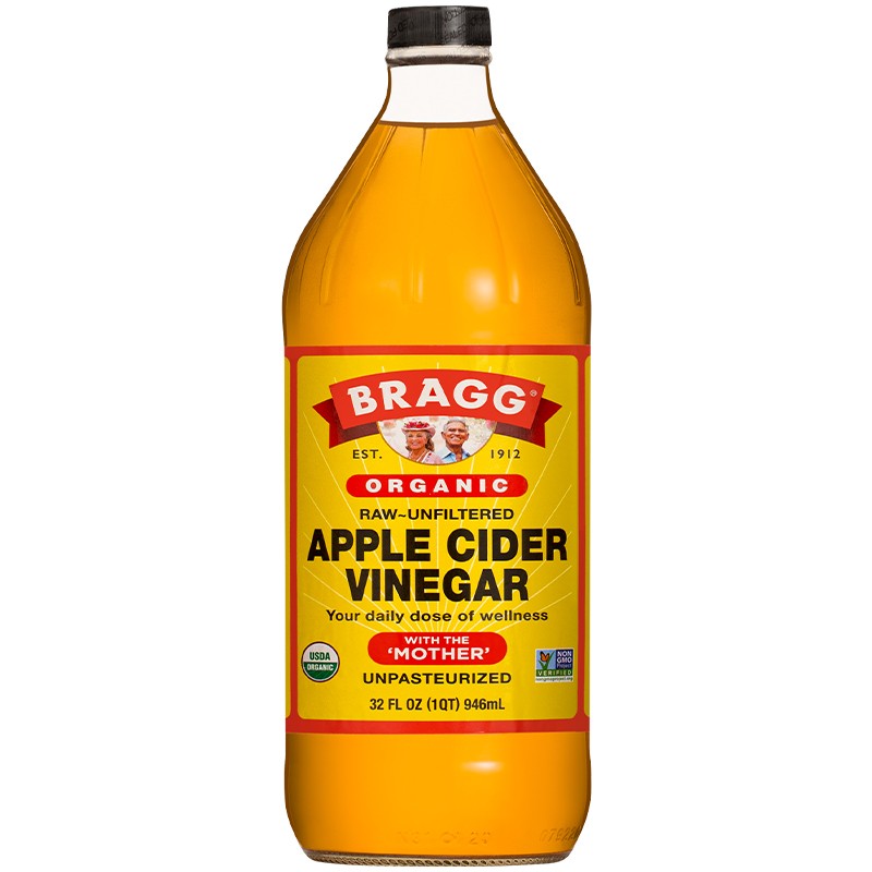 bragg苹果醋浓缩饮料946ml原浆无糖精健身饮品生酮食品美国进口 单