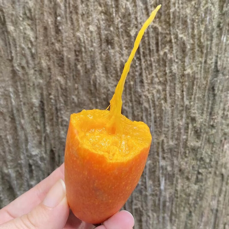 粤品海南辣椒芒热带水果新鲜当季三亚甜心芒果皮薄核小整箱 1斤