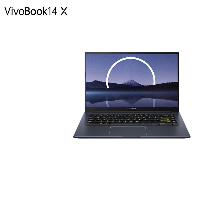 华硕（ASUS）VivoBook14X 英特尔酷睿 新品14英寸轻薄本笔记本电脑 耀夜黑 第11代i5 16G 512G MX330