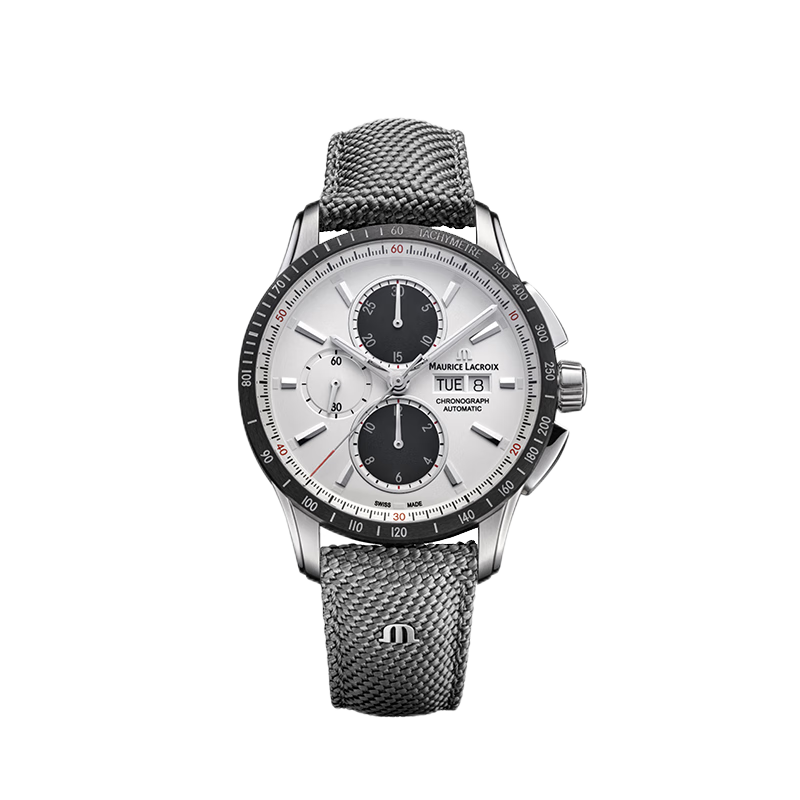 艾美 瑞士手表多功能三眼计时机械表自动机芯防水男士腕表