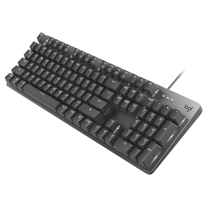 罗技（Logitech)K845机械键盘 有线键盘 游戏键盘 办公键盘 全尺寸背光键盘 吃鸡键盘 K845TTC 青轴
