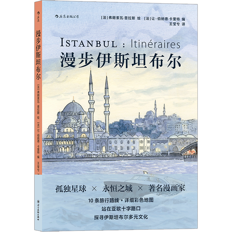 漫步伊斯坦布尔 [ 法 ] 弗朗索瓦·普拉斯 著 四川美术出版社 漫画绘本 动漫小说 外国文学书籍 正版图书 凤凰新华书店旗舰店