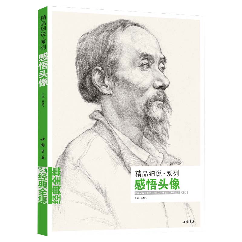 经典全集 感悟素描头像书籍人物线描线性结构临摹范本高考联考