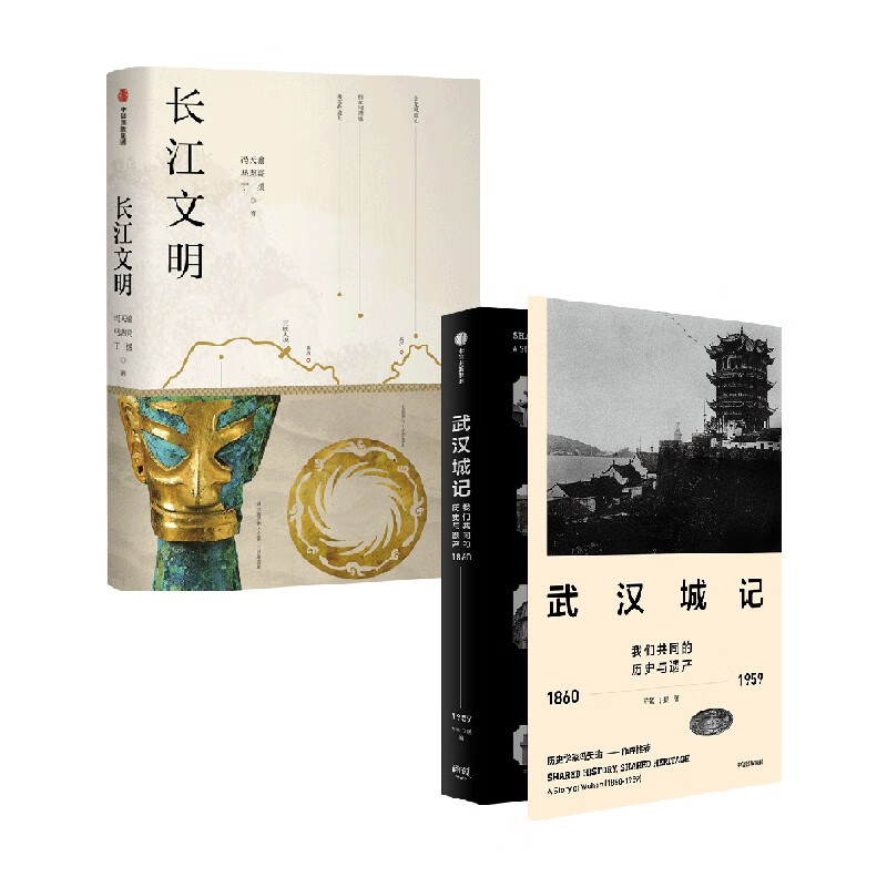 长江文明+武汉城记 套装2册 许颖 著 历史 中信书店