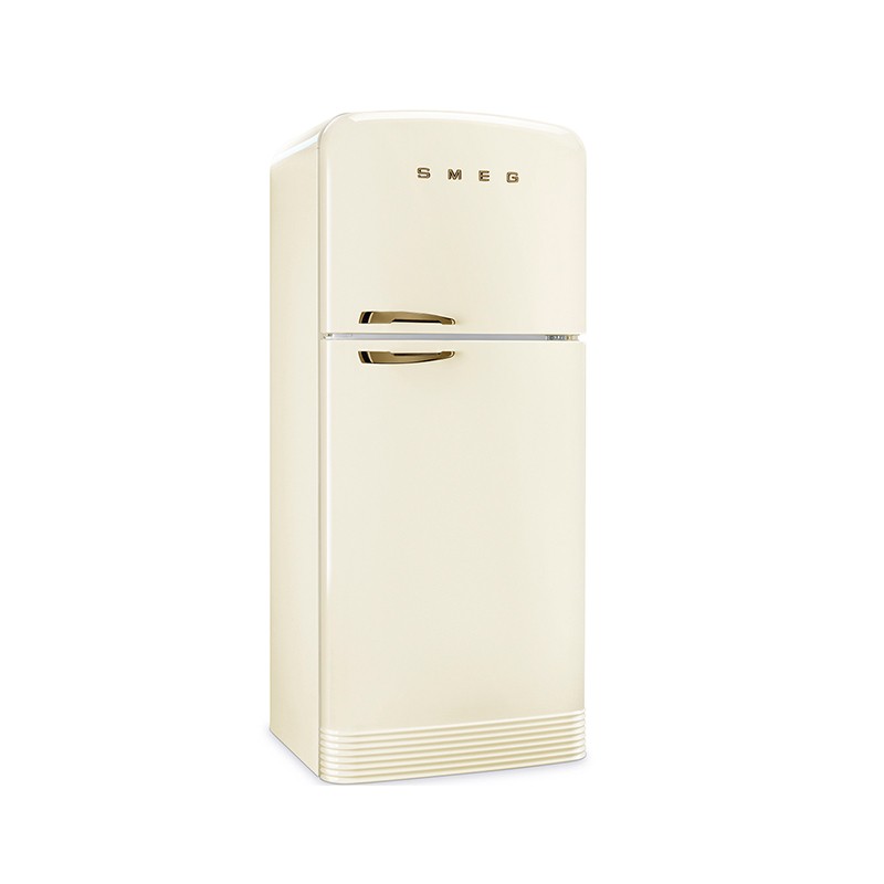 SMEG斯麦格 意大利进口复古冰箱双门家用电冰箱大容量时尚客厅工作室 FAB50 奶白色