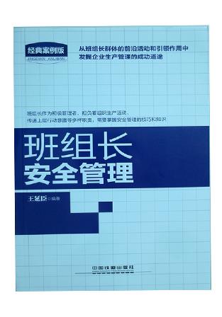 班组长安全管理经典案例版【正版】