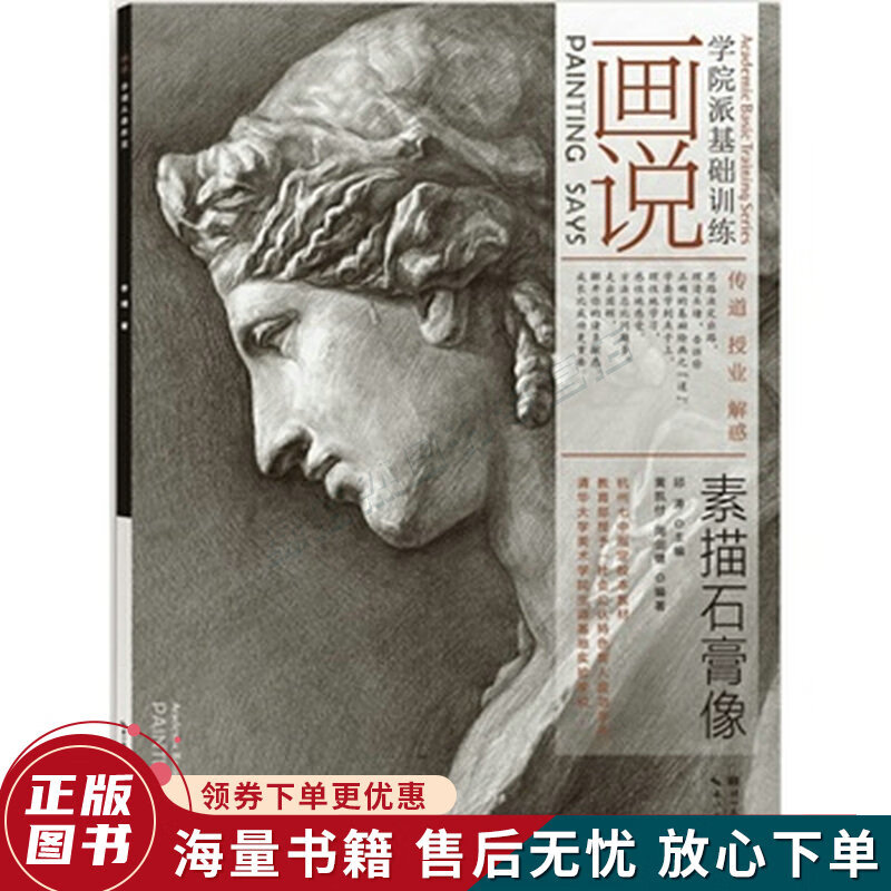画说学院派基础训练:素描石膏像