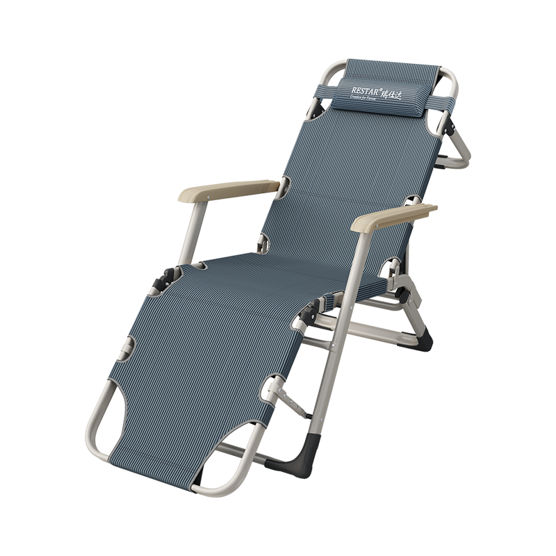 瑞仕达 Restar 折叠椅躺椅办公室午休午睡躺椅简易床休闲椅折叠床