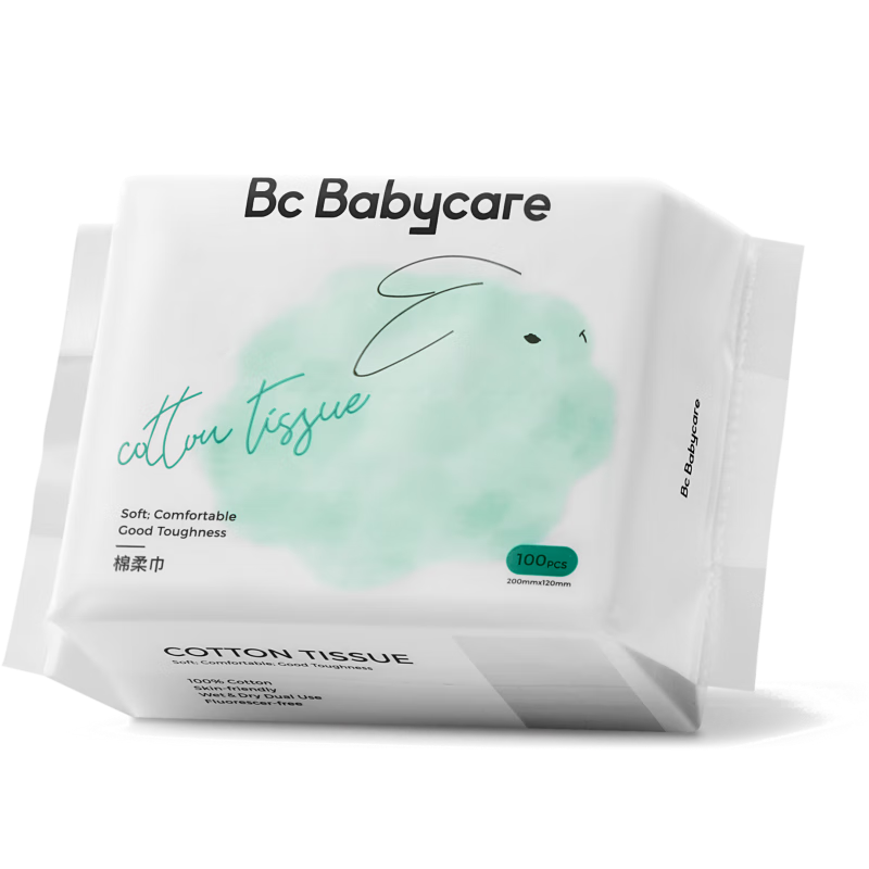babycare���������100%����Ӥ����ʪ���ý������һ����ϴ����100��1��