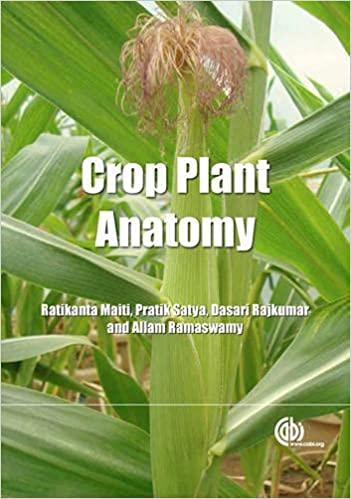 预订 高被引Crop Plant Anatomy