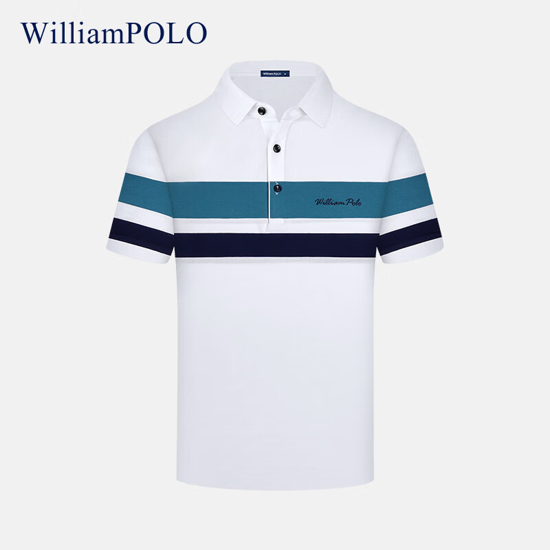 williampolo英皇保罗短袖polo衫男士高档高端品牌男装夏季【父亲节