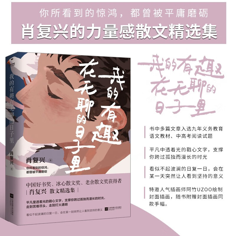 我的有趣在无聊的日子里 肖复兴力量感散文精选集 全国中考语文热点作家作品集 初高中作文素材书籍 中国当代文学散文随笔作品集 华语文学美文精选 温暖真挚戳心文字青少年语文阅读书籍 晨读美文睡前故事 时代