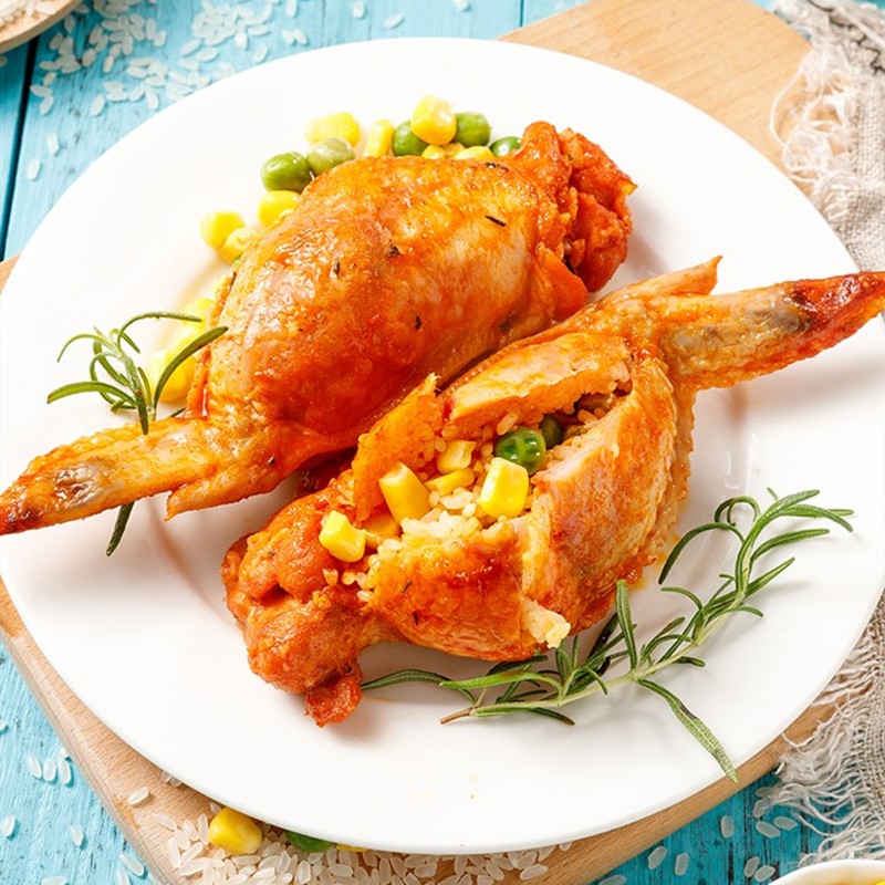 香巴度 鸡翅包饭半成品800g奥尔良风味烤全翅台式蜜汁鸡翅 空气炸锅